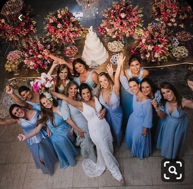 Cor do Vestido das Madrinhas - Casamento 2020 2