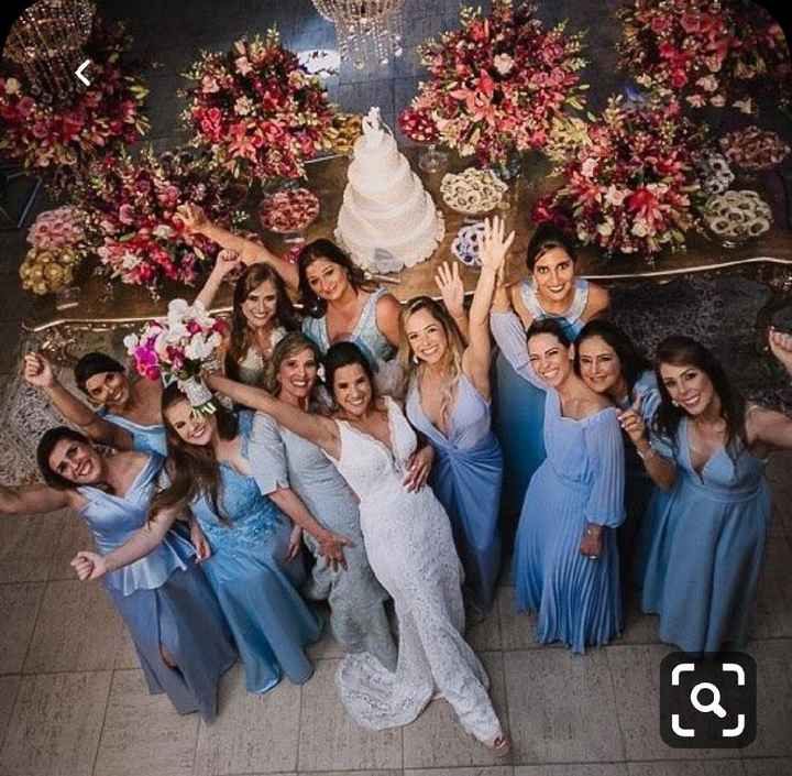 Cor do Vestido das Madrinhas - Casamento 2020 - 1