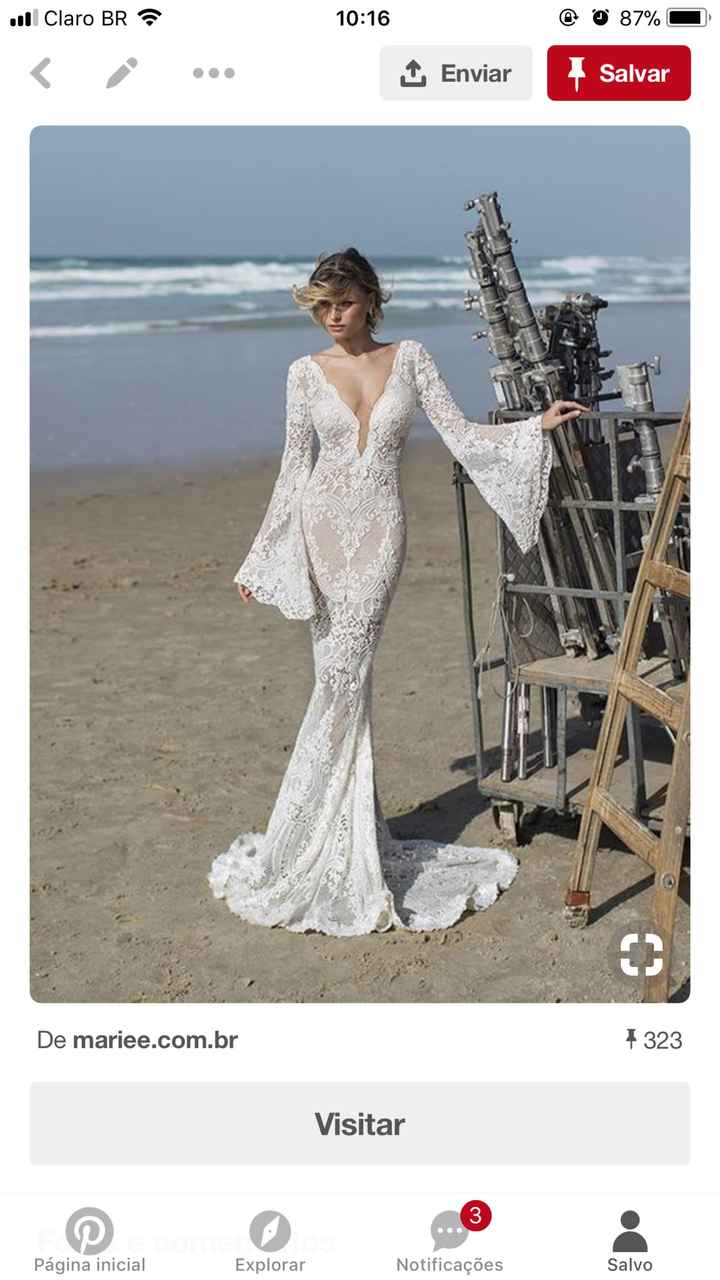 A 8 meses do casamento - Como será seu vestido? - 1