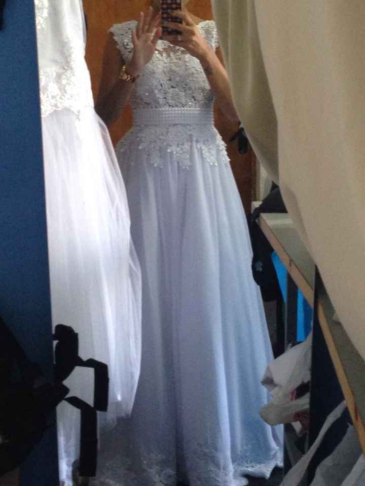 Meu vestido! comprei do aliexpress e mandei arrumar! o que acharam ? - 2