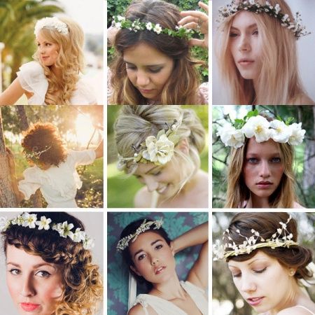 Modelos de coroa de flores