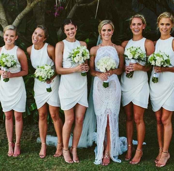 Vestidos de  madrinhas nude? - 1