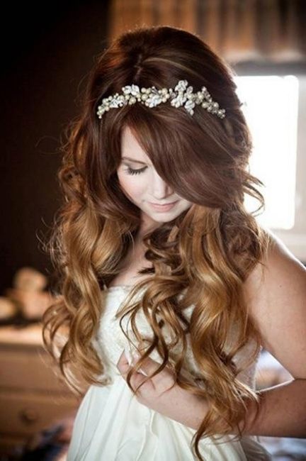 Penteado cabelo solto