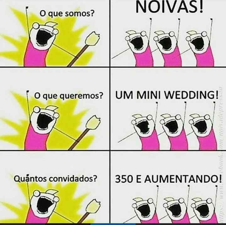 Mini wedding?? quem dera... pra descontrair rs - 1