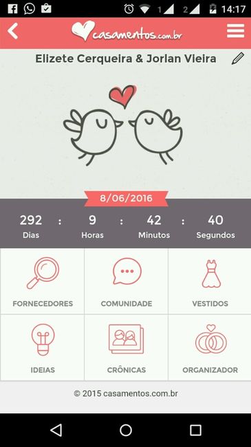 Faltam quantos dias para o seu casamento??? - 1