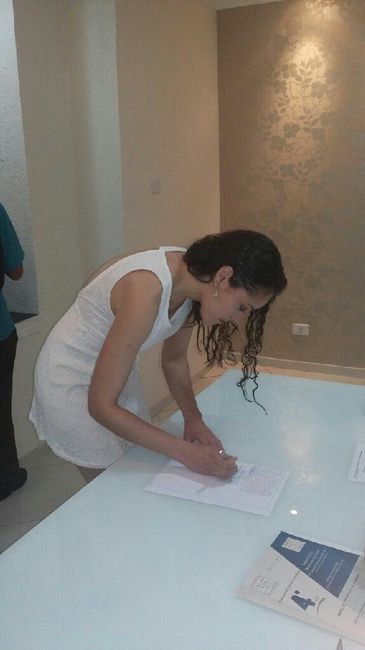 Casei no civil!!! - 2