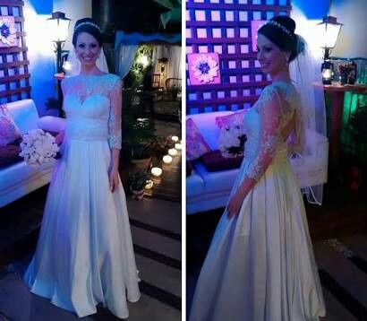 Meu Vestido de casamento por 300 reais 1