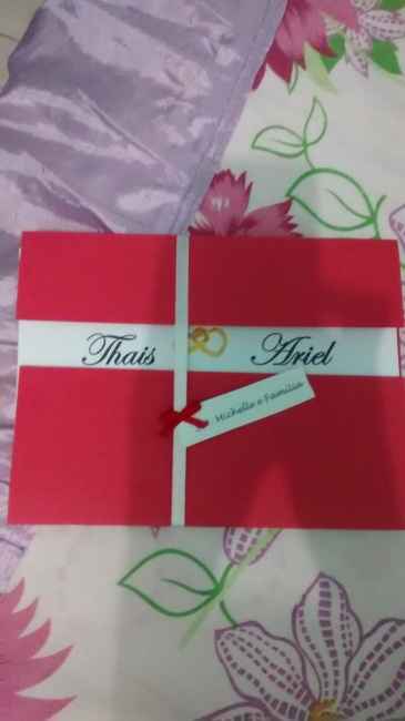 Chegou meus convites - 1