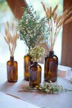Decoração diy com trigo - 2