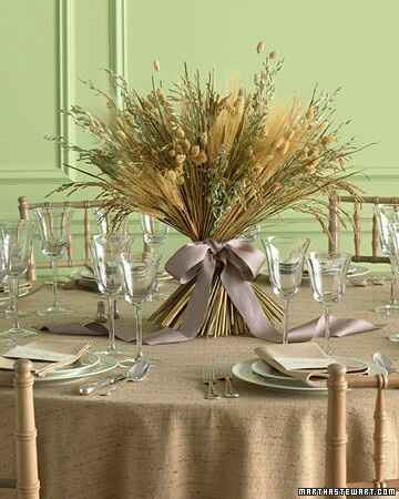 Decoração diy com trigo - 7