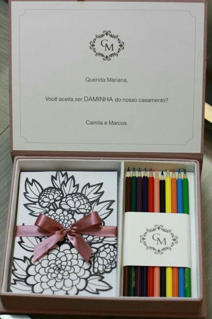 Convites para daminha e pajem! - 1