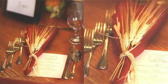 Decoração diy com trigo - 6