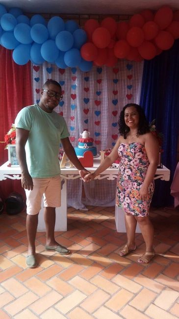 Meu noivo e eu....
