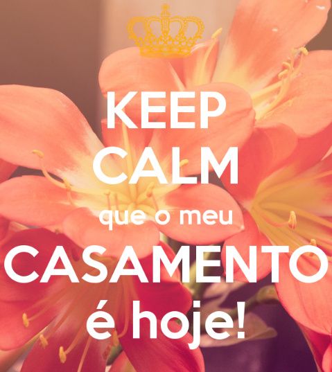É hoje....