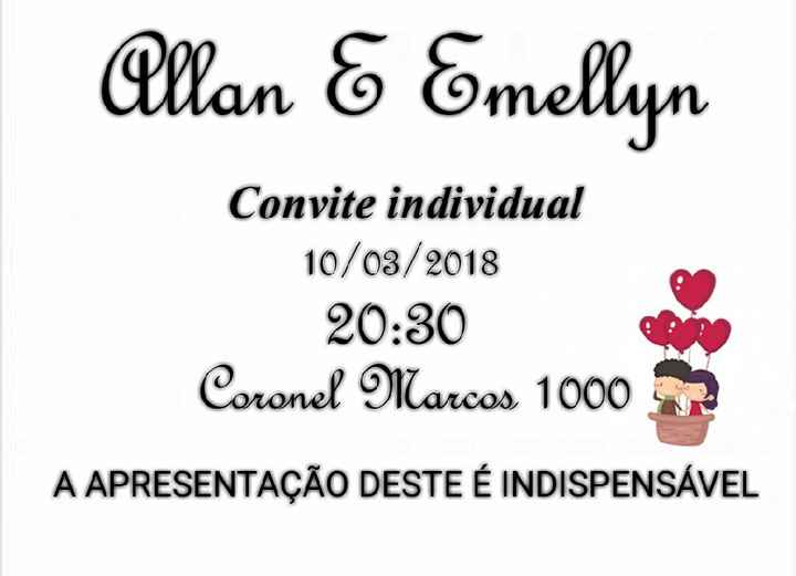  Dúvida convite individual - 1