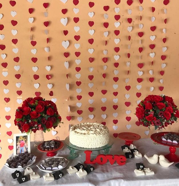 Decoração da festa de Noivado! 2