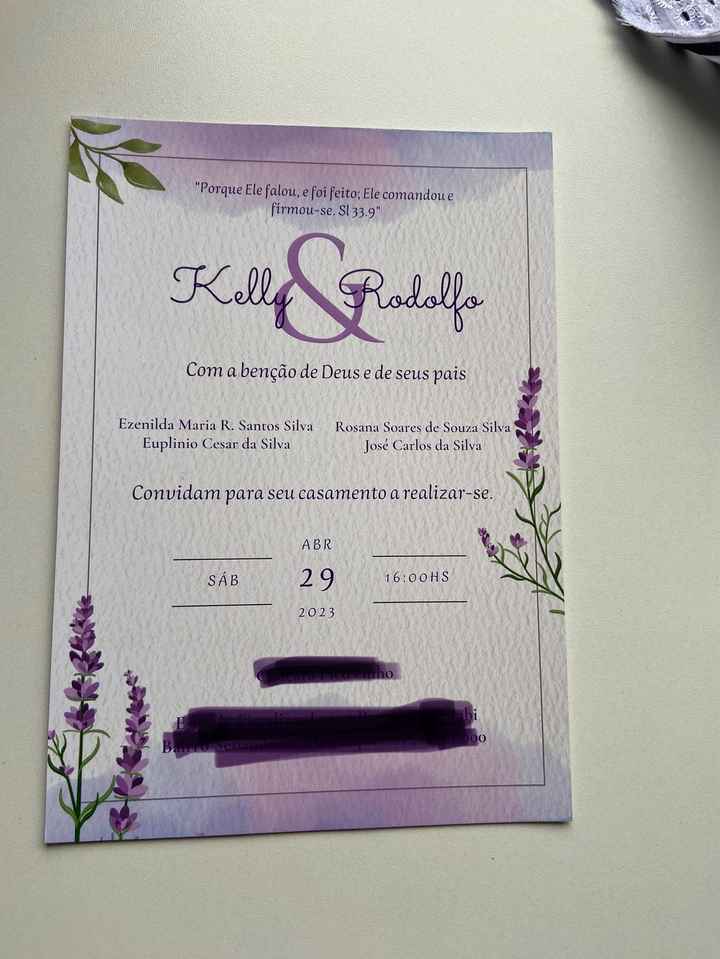 Convite feito e impresso pelo Canva - 1