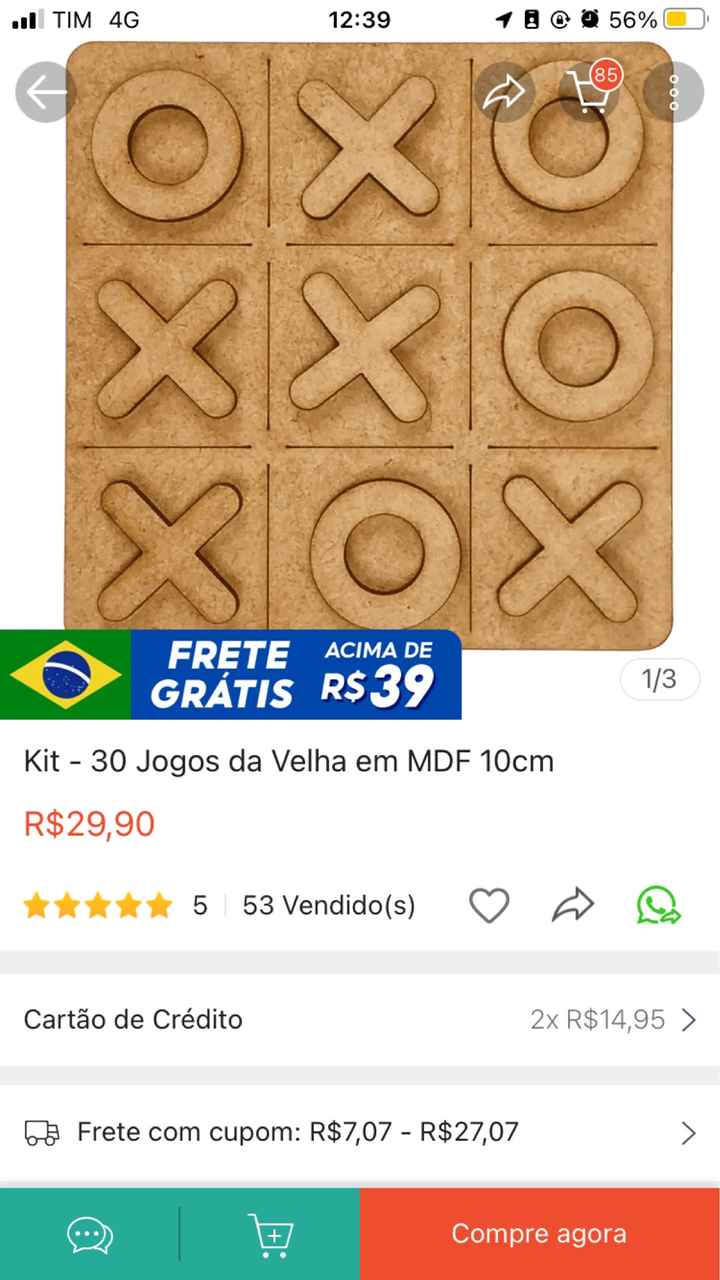 21 Jogo Da Velha Personalizados Lembrancinha Festa Infantil