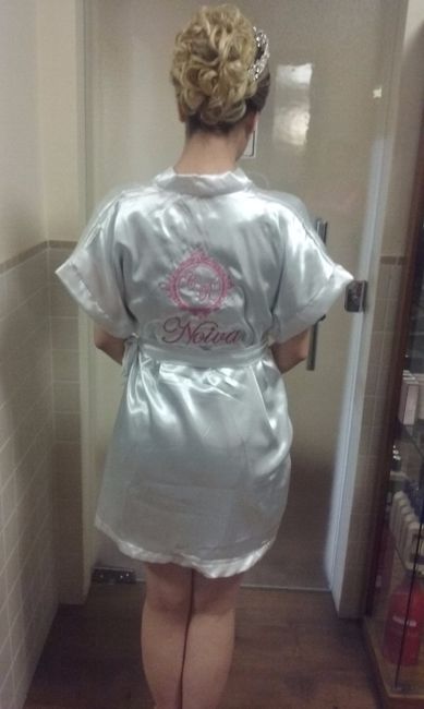 Meu robe lindo que uso até hoje rsrs *-*