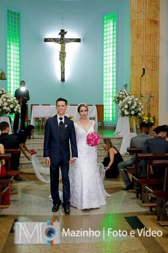 Saída da igreja!