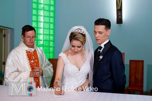 Momento da assinatura