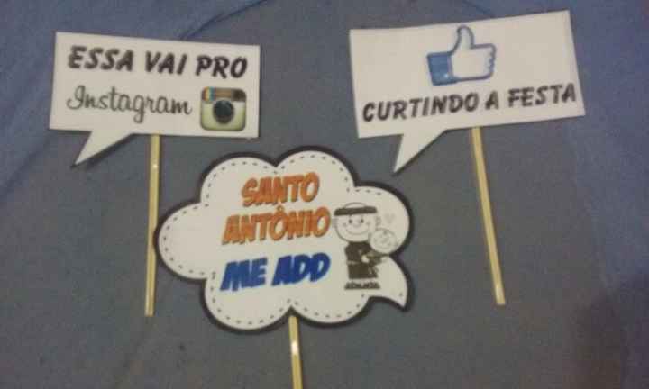 Nossas plaquinhas!!!
