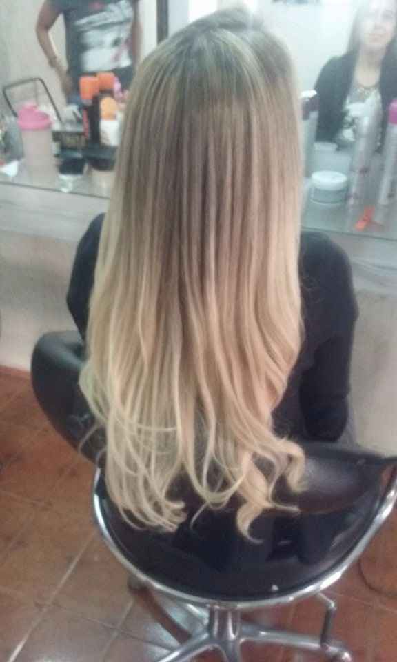 Adoro esse degradê de loiro *-*