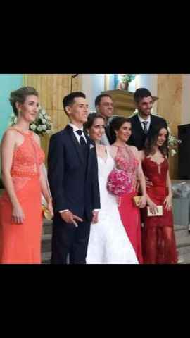 Foto com os padrinhos