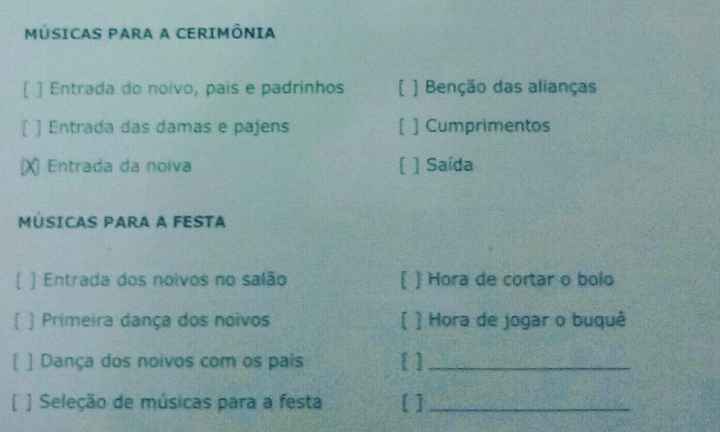 Check List Parte 3