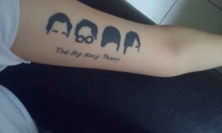 Minha tatuagem the big bang theory #vouterqueesconder #textao