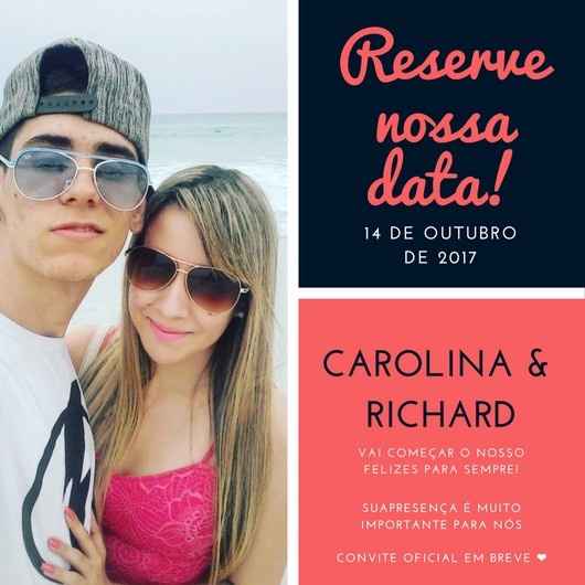 Nosso save the date