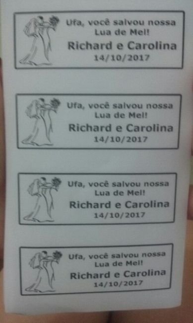 Chegaram as lembrancinhas!! - 3