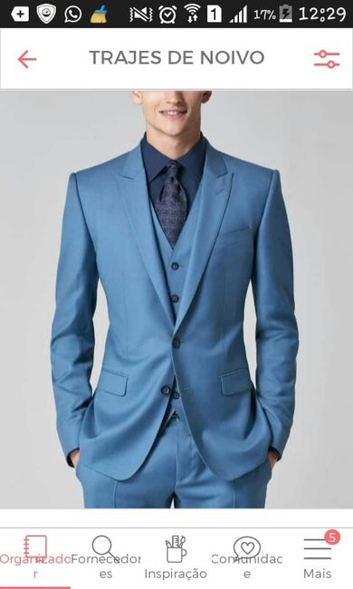 A roupa do noivo - 1