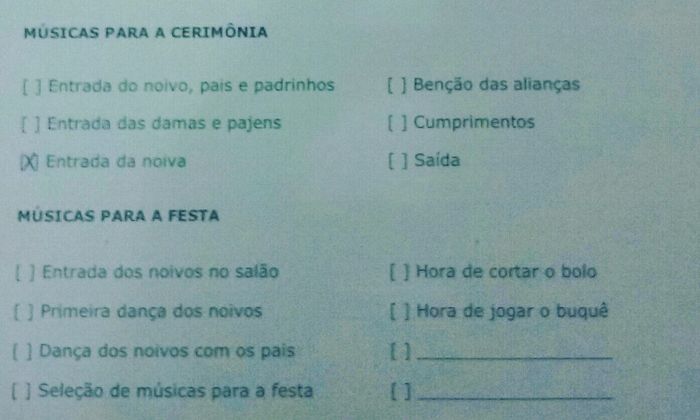 Check List Parte 3