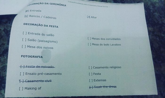 Check List Parte 4