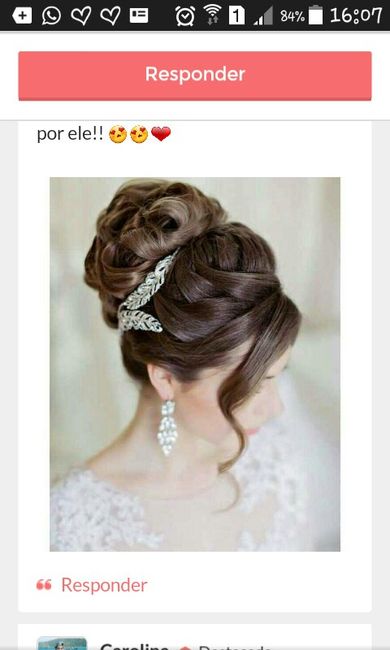 Penteado preso ou solto para noivas? - 2