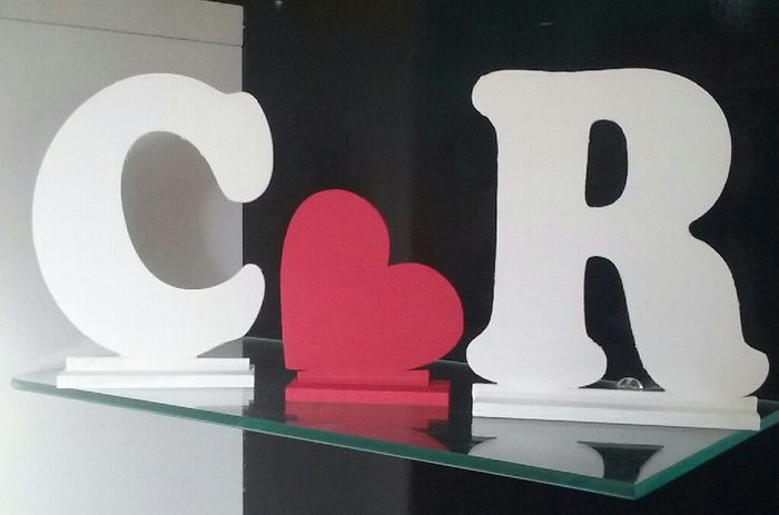 Comprei as letras de mdf #apaixonada😍😍 - 1