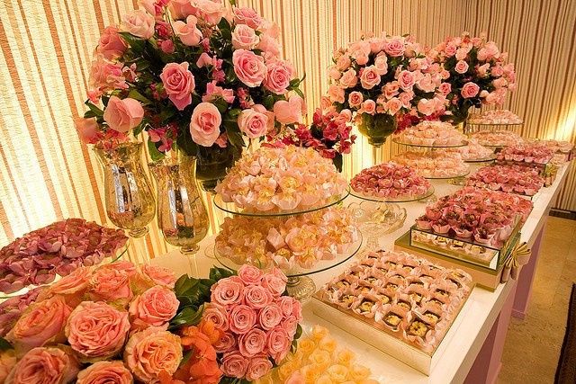 decoração rosa!!