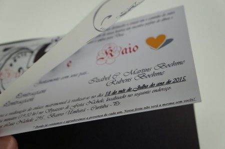 Nossos convites - o relato final, com fotos! - 2