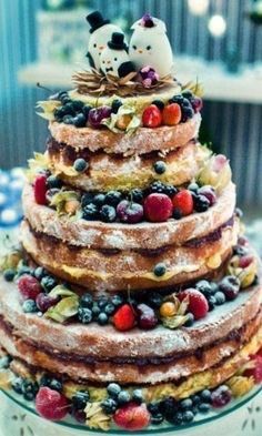 Bolos estilo naked cake??? ?? - 30
