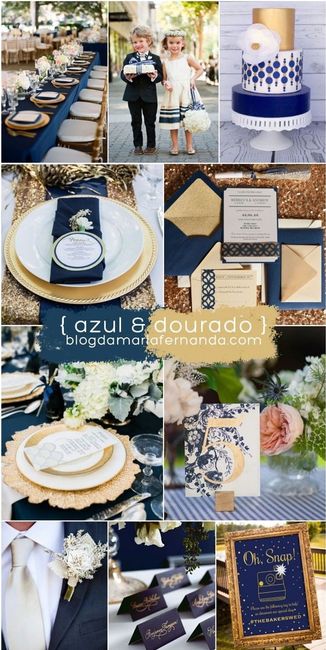 Azul e Dourado 