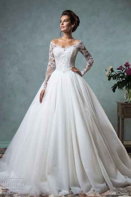 Desejo este vestido de noiva...