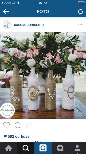 Inspirações - centros de mesa para casamento rústico - 3