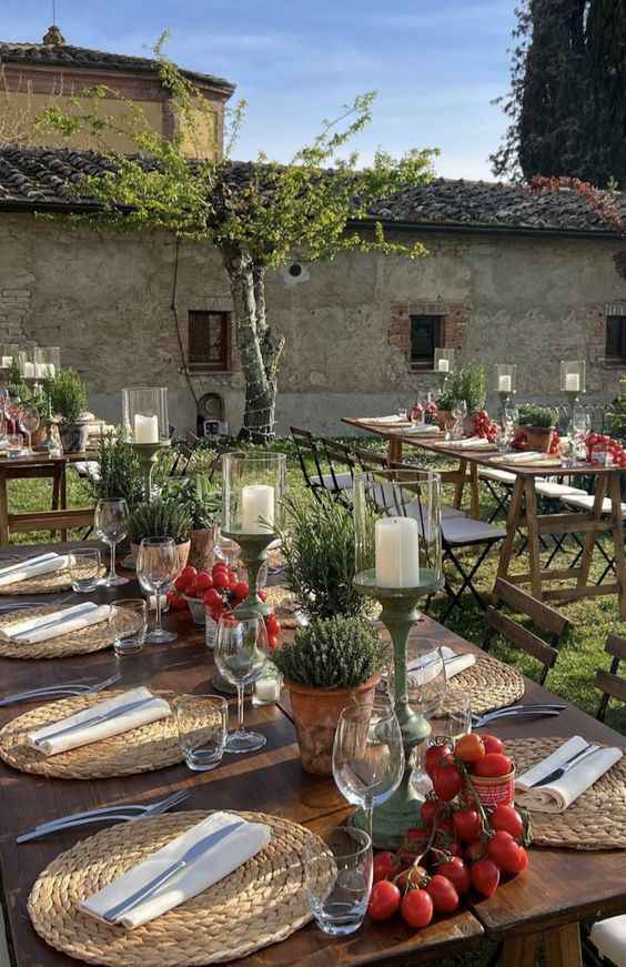 Casamento com inspiração italiana: Sugestões? - 1
