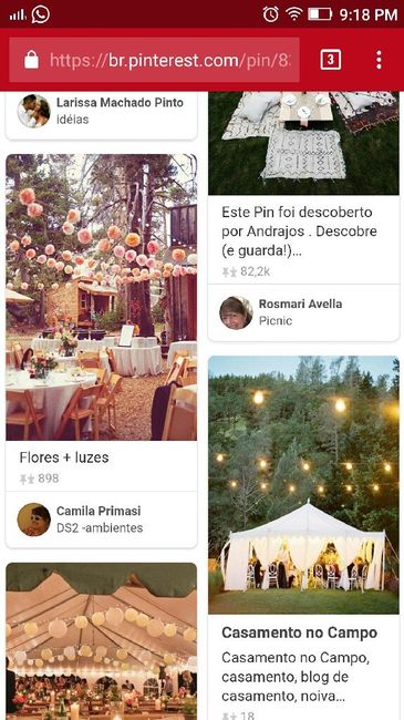 Como escolher as cores de um casamento rustico de dia - 3