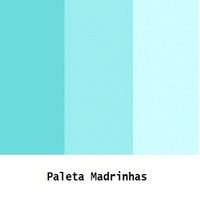 Minha paleta de vestido das madrinhas 
