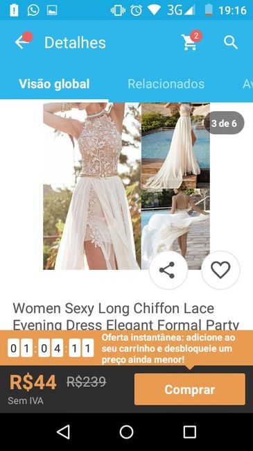 Vestido de noiva by Wish 1