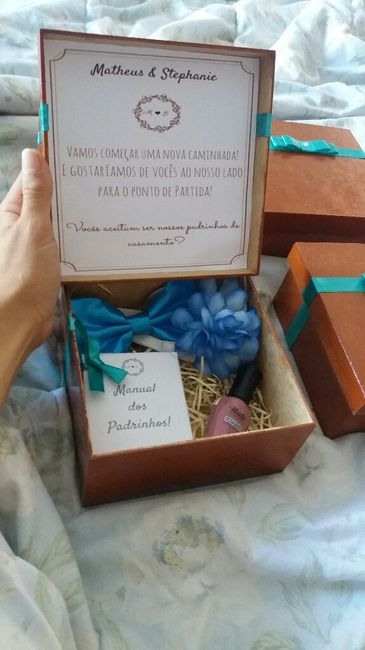 Caixinha dos padrinhos - 4