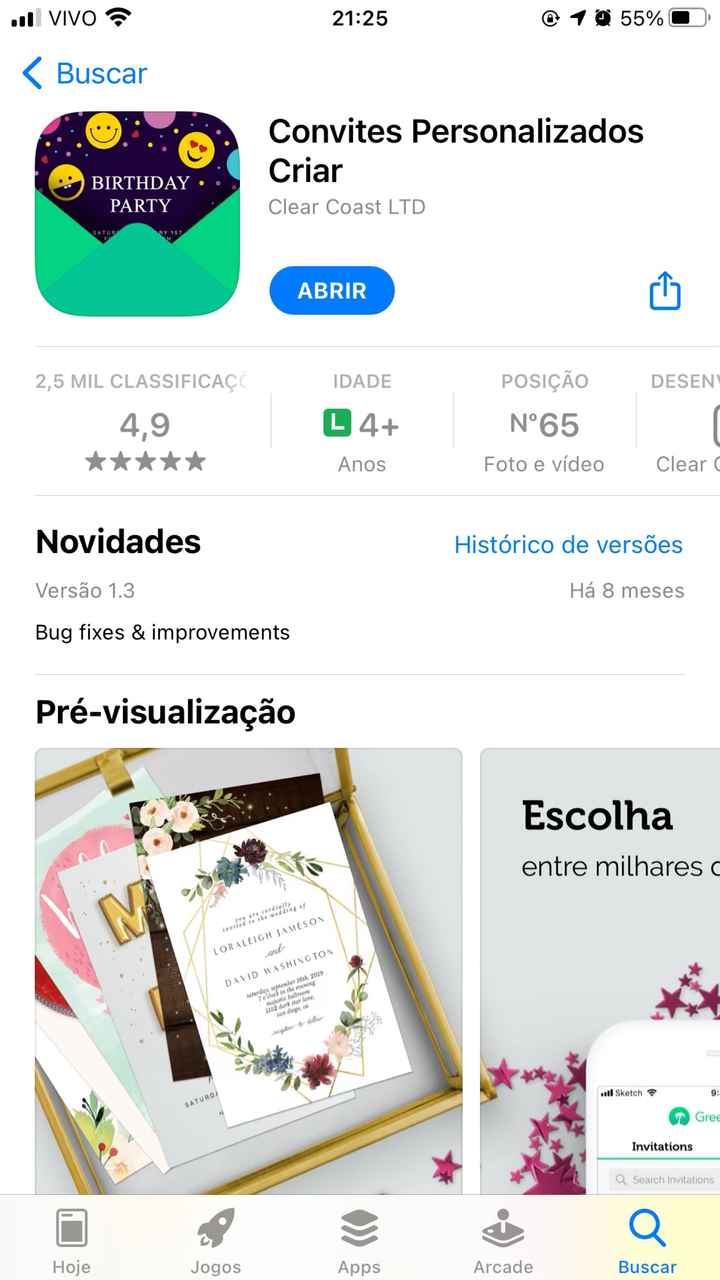 aplicativo (app) para criar save the date - 1