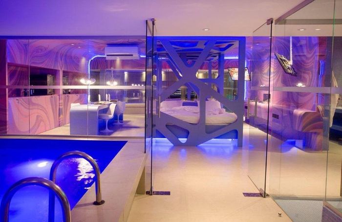 Quartos diferenciados, com designer diferente